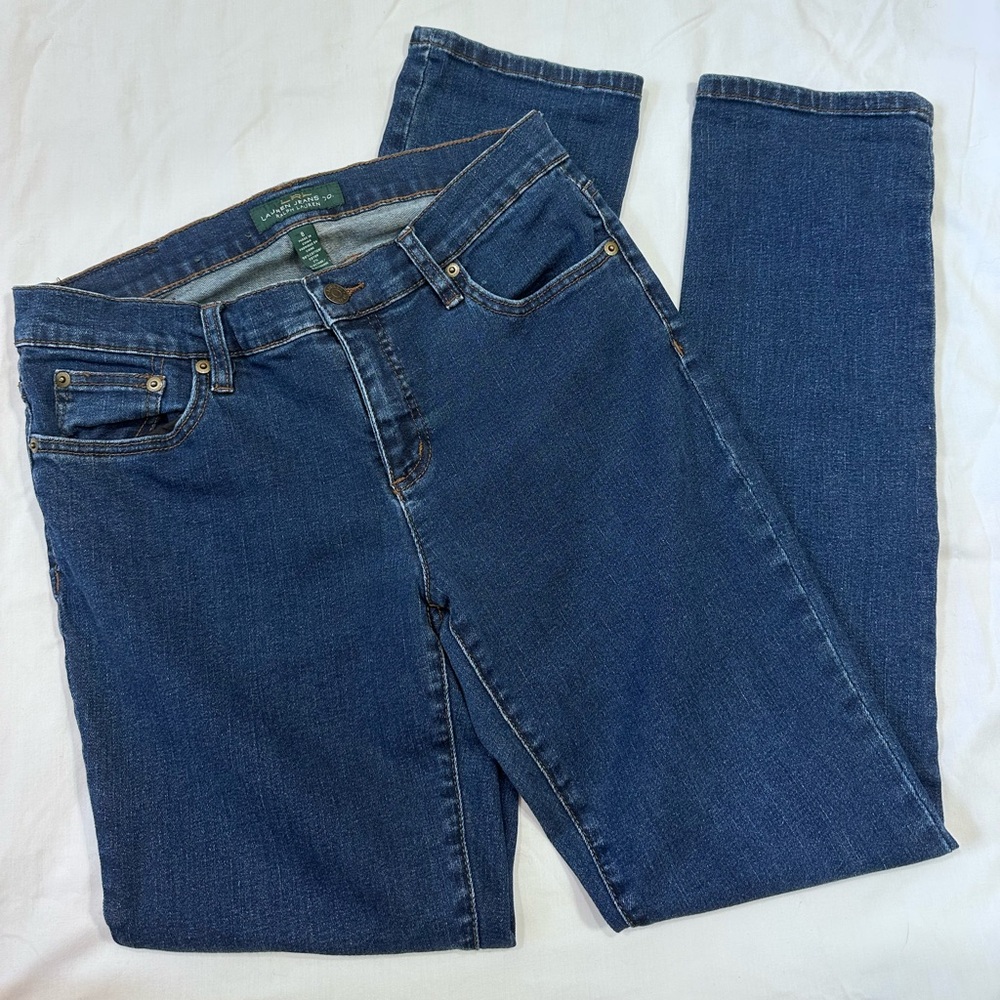 Ralph Lauren Dark Blue Straight Jeans